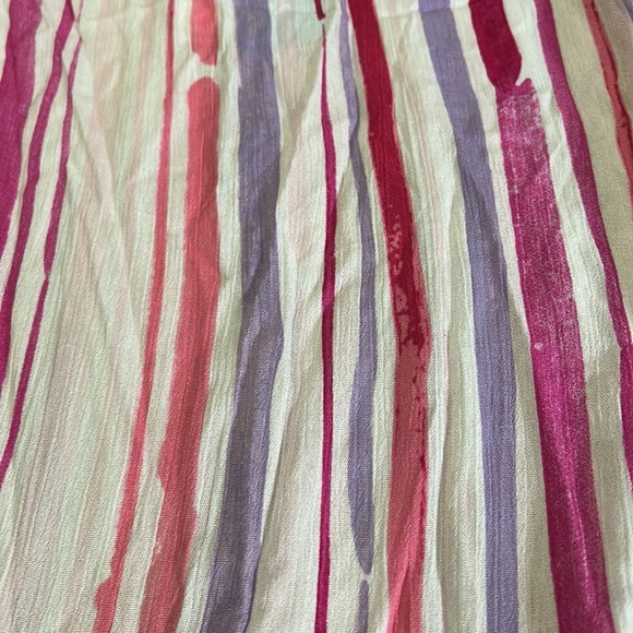 WATER LILY 2 Way Striped Dress XL - Picture 4 of 8